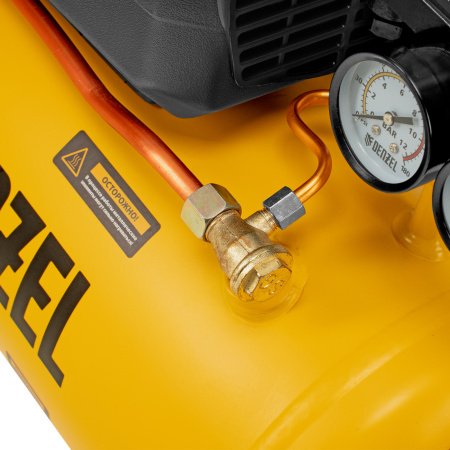 Компрессор воздушный DK1500/50, Х-PRO 1.5 кВт, 230 л/мин, 50 л Denzel