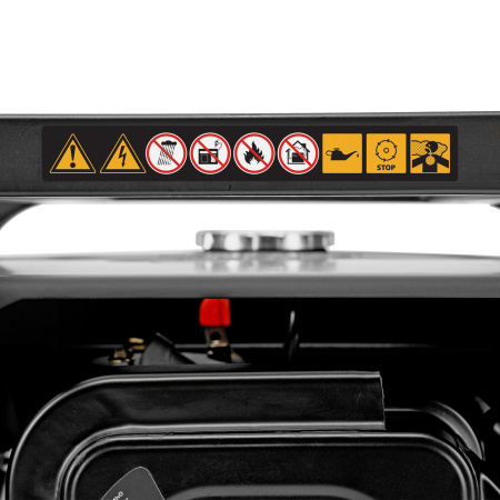 Генератор дизельный DES-55E, 5,5 кВт, 230 В, 11 л, электростартер Denzel