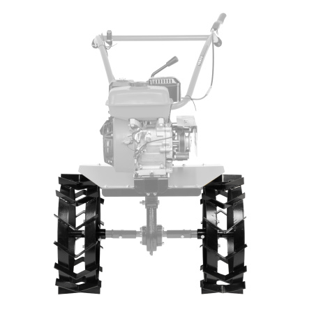 Грунтозацепы 460/160 мм, посадка круг 30 мм, комплект 2 шт Denzel