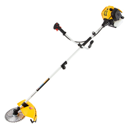 Триммер бензиновый DT 52S, 52 см3, 3 л. с, разъемная штанга, состоит из 2 частей Denzel цена