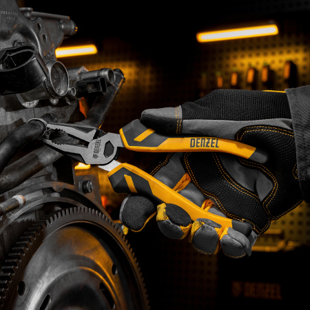 Набор инструментов, 1/2", 1/4", CrV, S2, пластиковый кейс, 84 предмета Denzel