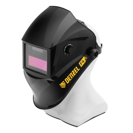 Щиток защитный лицевой (маска сварщика) F4, см. окно 90х35, DIN4/9-13// Denzel цена