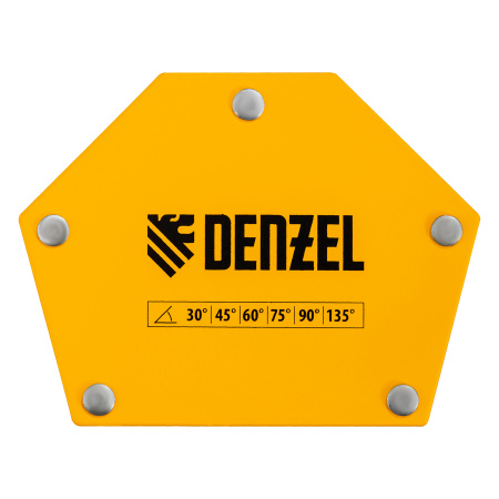 Фиксатор магнитный для сварочных работ усилие 50 LB, 30х45х60х75х90х135 град. Denzel