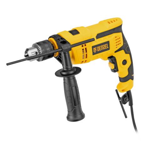 Дрель ударная IDD-750, 750 Вт, 0-3000 об/мин, 48000 уд/мин Denzel