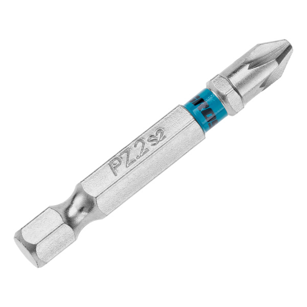 Бита PZ2х50мм, сталь S2, шестигр., 10 шт. Gross