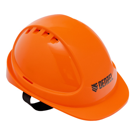 Каска защитная ударопрочная, ABS/PC, плавная регулировка, модель «Форвард» (К-05)оранж. Denzel цена