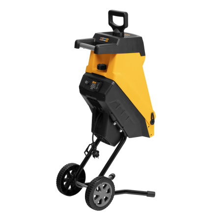 Измельчитель садовый электрический ECS-2500, 2500 Вт, 45 мм Denzel цена