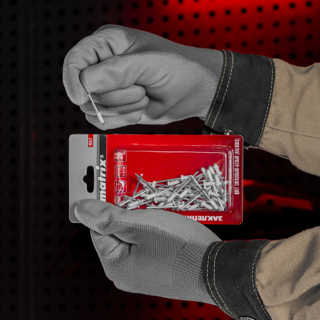 Заклепки 3.2 х 8 мм RAL 9003, сигнально-белые, 50 шт Matrix цена