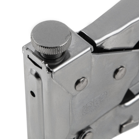 Степлер мебельный регулируемый, тип скобы 53, 4-14 мм Matrix цена