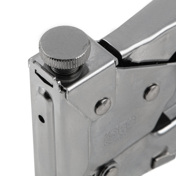 Степлер мебельный регулируемый, тип скобы 53, 4-14 мм Matrix цена