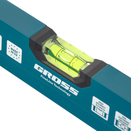 Уровень алюминиевый, 400 мм, 2 глазка, HanD Werker Gross цена