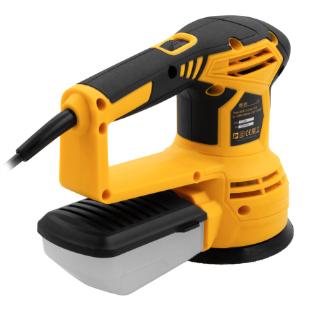 Машина шлифовальная эксцентриковая OS-125, 450 Вт, 6000-12000 об/мин Denzel цена