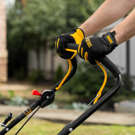 Скарификатор-аэратор бензиновый SAG-400, 212 см3, -15/+10 мм, 40 см Denzel цена