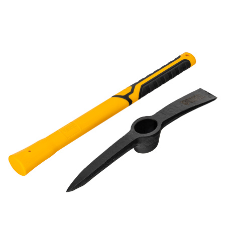 Кирка 700 г, фибергласовая обрезиненная рукоятка 385 мм Denzel цена