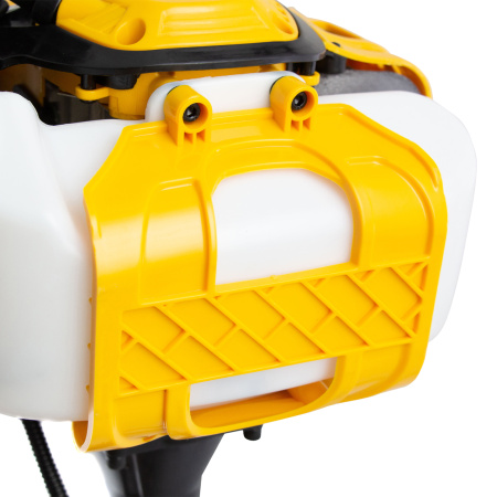 Триммер бензиновый DTL-33S, 33 см3, разъемная штанга, состоит из 2 частей Denzel цена