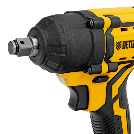 Гайковерт ударный аккумуляторный бесщет. CIWH-BL-20-500, Li-Ion, 20 В// Denzel