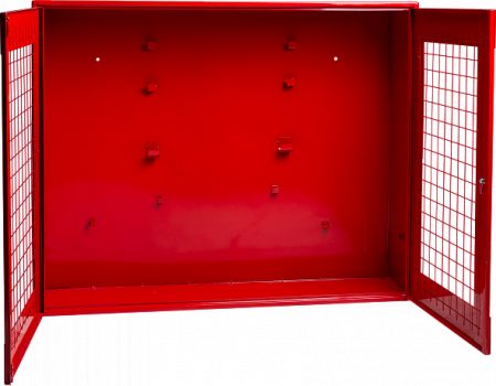 Щит пожарный закрытый металлической с сеткой 1200х700х300 (без комплекта)