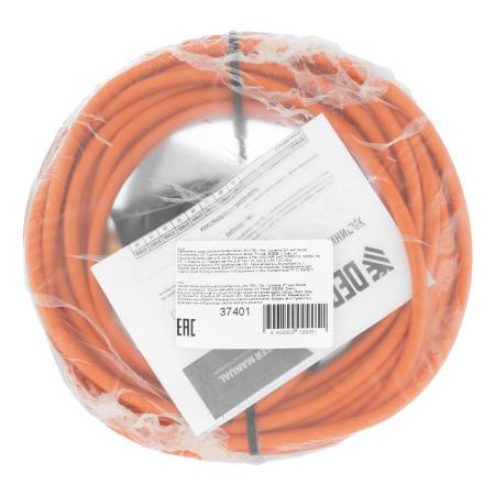 Удлинитель-шнур силовой Garden Series, б/з, ПВС, 10м, 1 розетка, 2 x 1 мм, Denzel цена