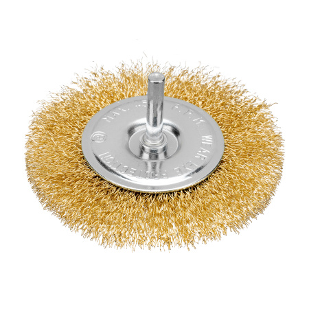 Набор щеток для дрели, 6 шт, 5 плоских 40-50-65-75-100 мм + 1 "чашка" 50 мм, со шпильками Matrix