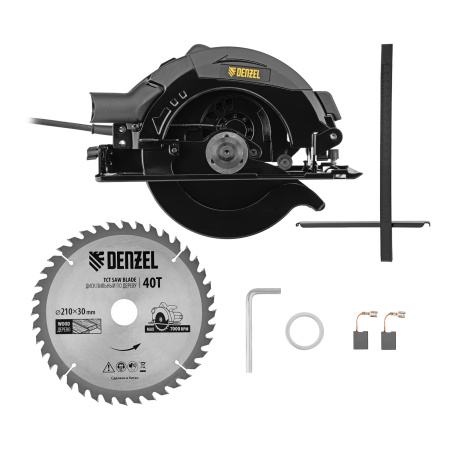 Пила циркулярная CSD-210, 1800 Вт, 210 мм Denzel