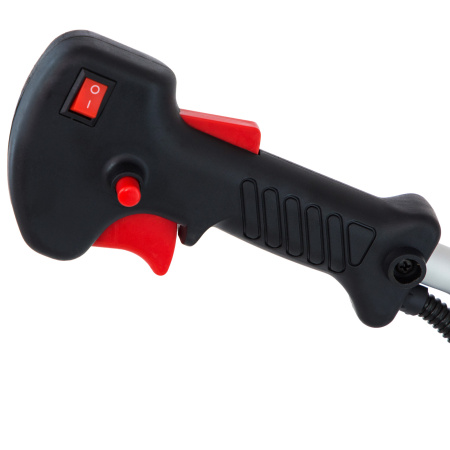 Триммер бензиновый DR-25, 25 см3, неразъемная штанга, состоит из 2 частей Denzel цена