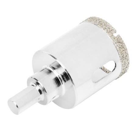 Сверло алмазное по керамограниту, 38 х 67 мм, трехгранный хвостовик Matrix