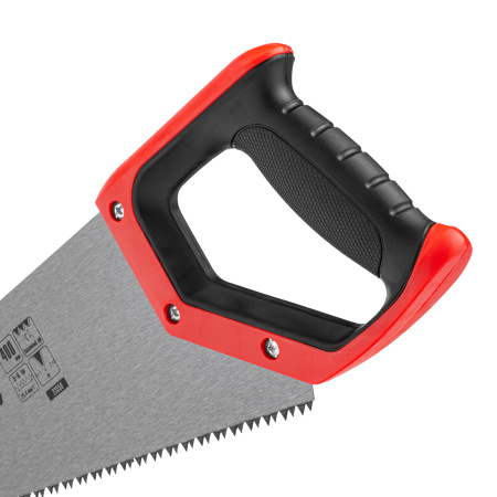 Ножовка по дереву, 400 мм, зуб 2D, каленый крупный зуб 5-6 TPI, двухкомпонентная рукоятка Matrix цена