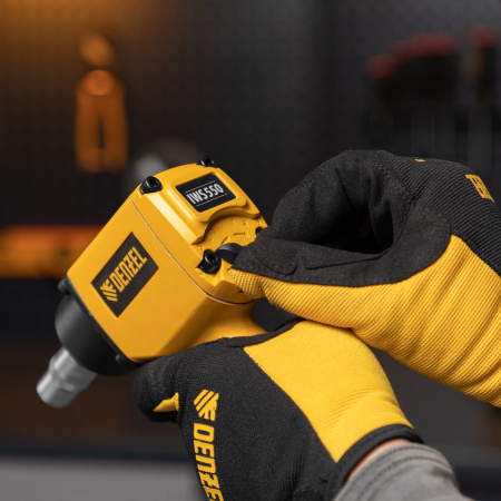 Ударный пневмогайковерт IWS550 Compact, 1/2", 8500 об/мин, 710 Нм Denzel цена