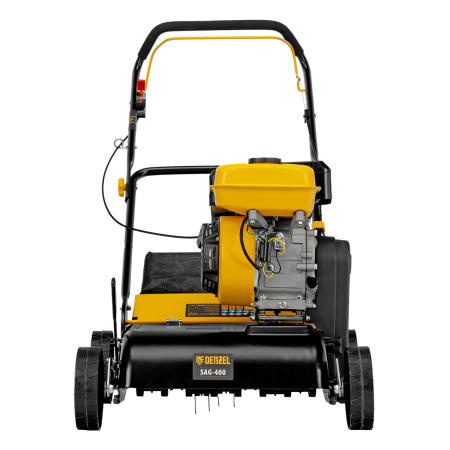 Скарификатор-аэратор бензиновый SAG-400, 212 см3, -15/+10 мм, 40 см Denzel цена