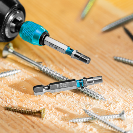 Бита HEX 5х50мм, сталь S2, шестигр., 10 шт. Gross