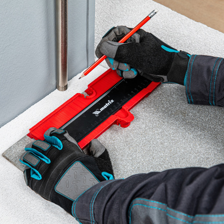 Шаблон для копирования профиля 25 см, пластиковый Matrix цена