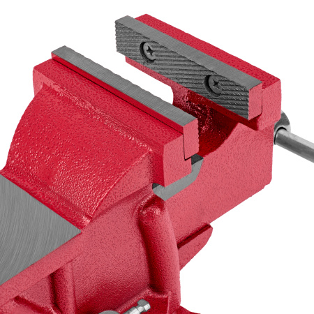 Тиски слесарные, 100 мм, поворотные, с наковальней Matrix