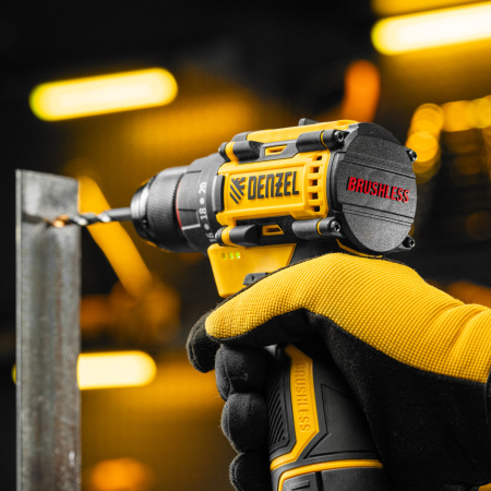 Дрель-шуруповерт аккумуляторная бесщет. CDH-BL-12, Li-Ion, 12 В// Denzel