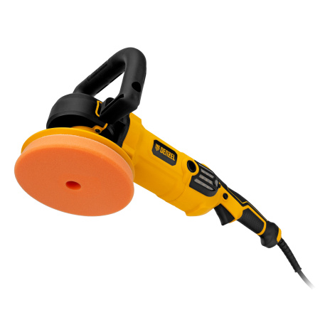 Машина полировальная CP-180, 1400 Вт, 180 мм, 0-3000 об/мин Denzel цена