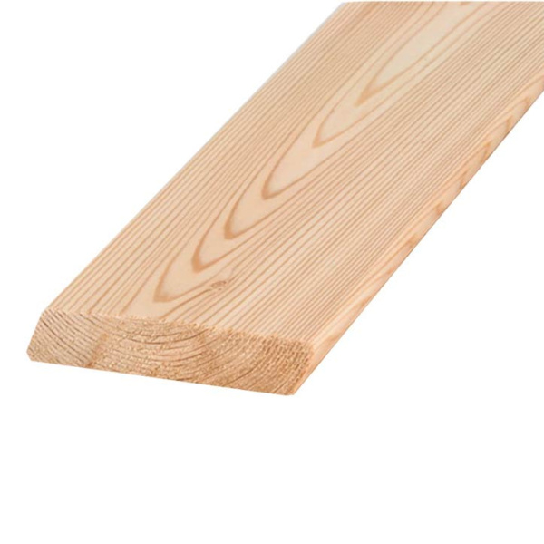 Планкен скошенный 20х90х3000 Лиственница Прима 0.27м2