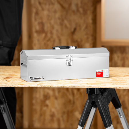 Ящик для инструмента, 484 х 154 х 165 мм, металлический Matrix цена