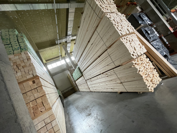 Доска сухая строганная 20х120х6000