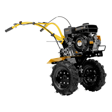 Мотоблок DPT-170, 7 л.с., ремен.сцеп, шир 85 см, глуб 35 см,фрез 3х3,ШОМ,скор 2В/1Н,кол 8" Denzel