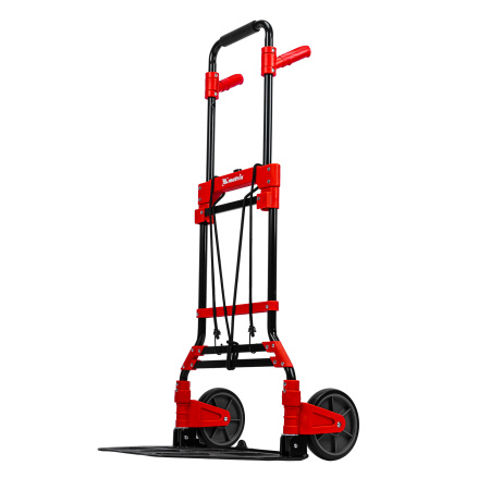 Тележка хозяйственная, складная, 2 колесная, грузоподъемность 150 кг Matrix цена