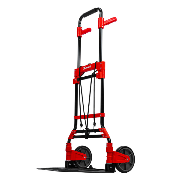 Тележка хозяйственная, складная, 2 колесная, грузоподъемность 150 кг Matrix цена