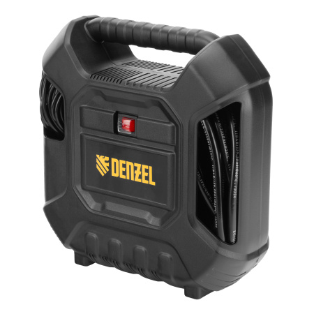 Компрессор воздушный DL1100 1.1 кВт, 180 л/мин, с набором аксессуаров Denzel