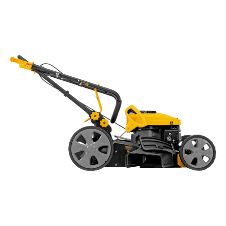 Газонокосилка бензиновая GLD-460-K, 150 см3, 46 см, 50 л// Denzel цена