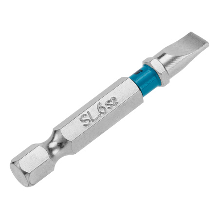 Бита SL6,0х50мм, сталь S2, шестигр., 10 шт. Gross