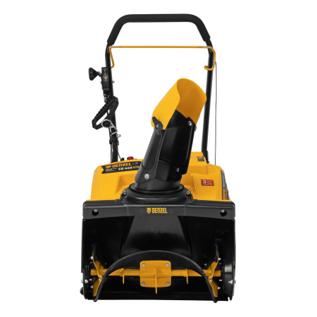 Бензиновая снегоуборочная машина SB 460 Sled, 99cc, лыжи ручной старт Denzel
