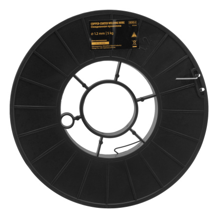 Омедненная проволока ER70S-6, диам. 1,2 мм, 5 кг, диам. катушки D200 Denzel