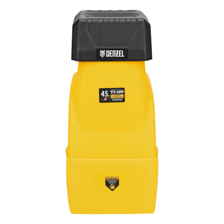 Измельчитель садовый электрический ETS-2600, 2600 Вт, 45 мм Denzel цена