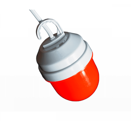 Фoнapь cигнaльный ФC-12 кpacный