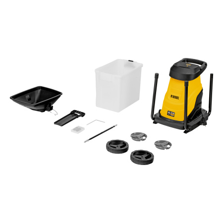 Измельчитель садовый электрический ECS-3000, 3000 Вт, 45 мм Denzel цена