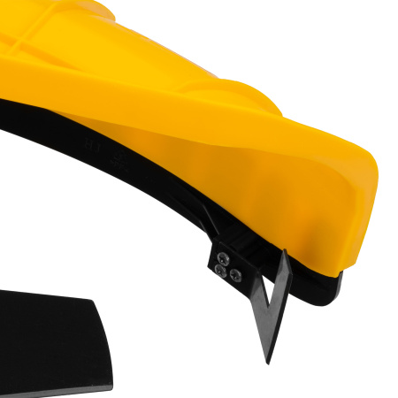 Триммер электрический TE-1400, 1400 Вт, 420 мм, катушка + диск, разборная штанга Denzel цена