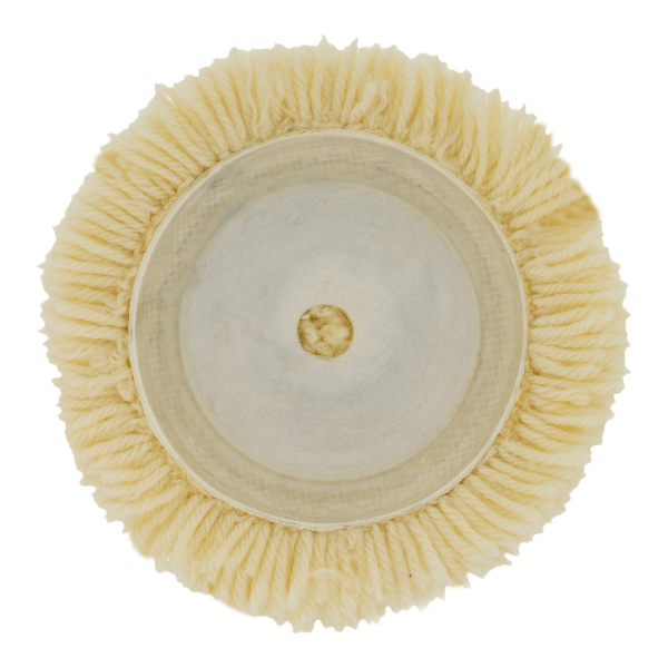 Насадка полировальная "под липучку", 125 мм, плетеная шерстяная нить Matrix